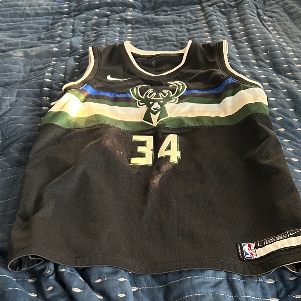 Nike Kids Bucks Jersey Antetokounmpo
